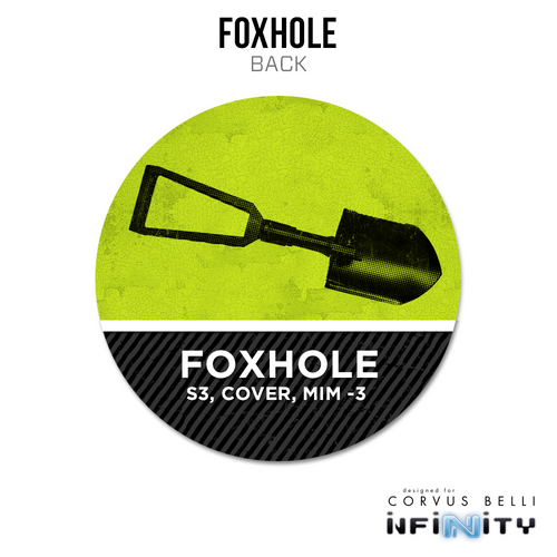 Infinity N5 Acrylic Token: Foxhole