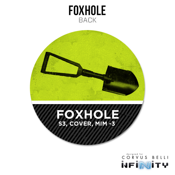 Infinity N5 Acrylic Token: Foxhole