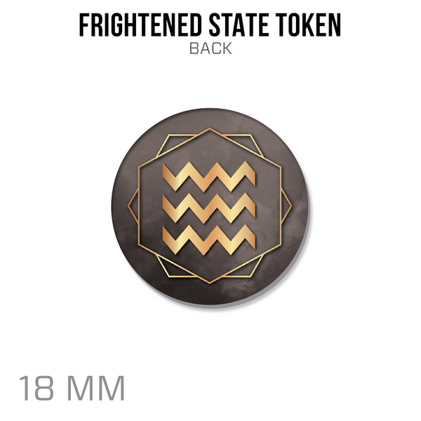 Frightened State Token back