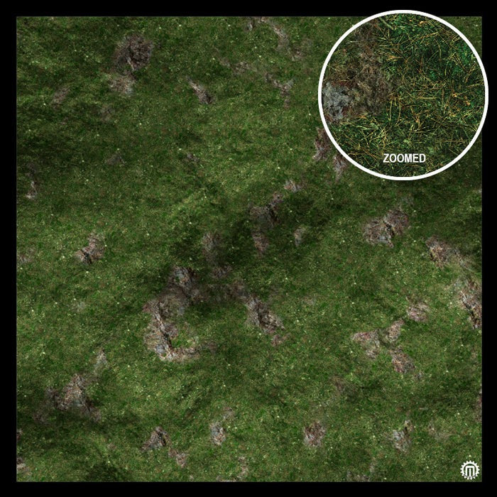 Mats By Mars: Green Hills Tabletop Mat (48x48")