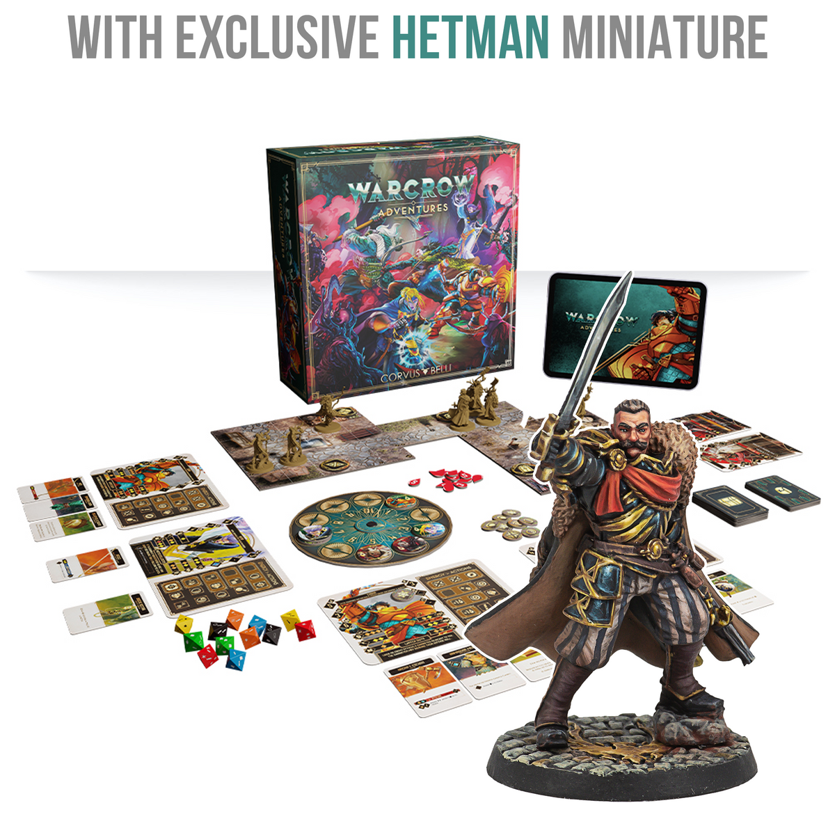 Warcrow Adventures Core Box (w/ Exclusive Hetman)  [FEBRUARY PRE-ORDER]