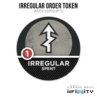 Infinity N5 Acrylic Token: Irregular Order 1