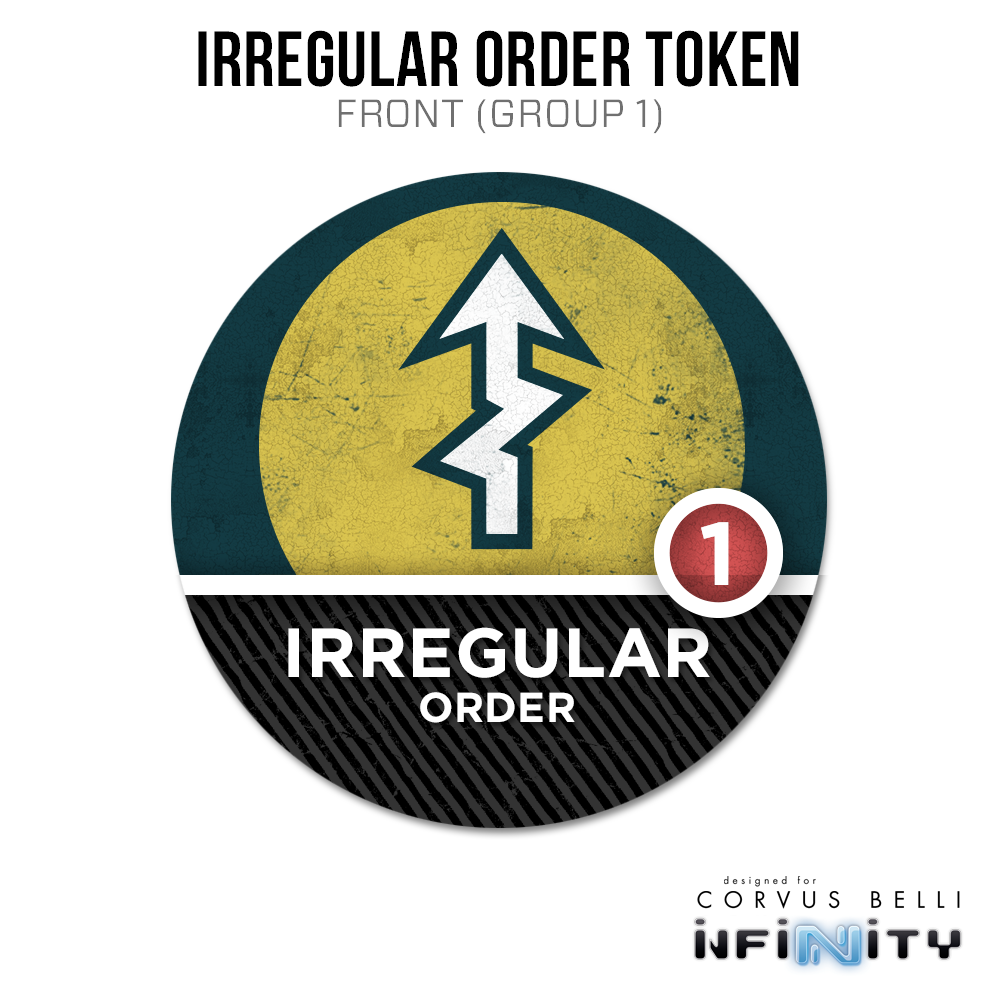 Infinity N5 Acrylic Token: Irregular Order 1