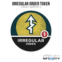Infinity N5 Acrylic Token: Irregular Order 1