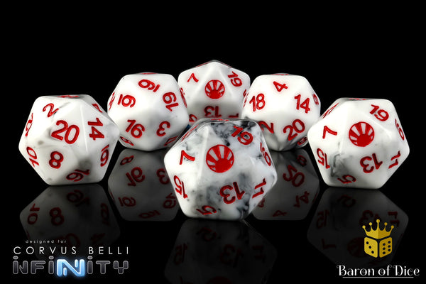 INFINITY: JAPANESE SECESSIONIST ARMY (JSA), DICE SET