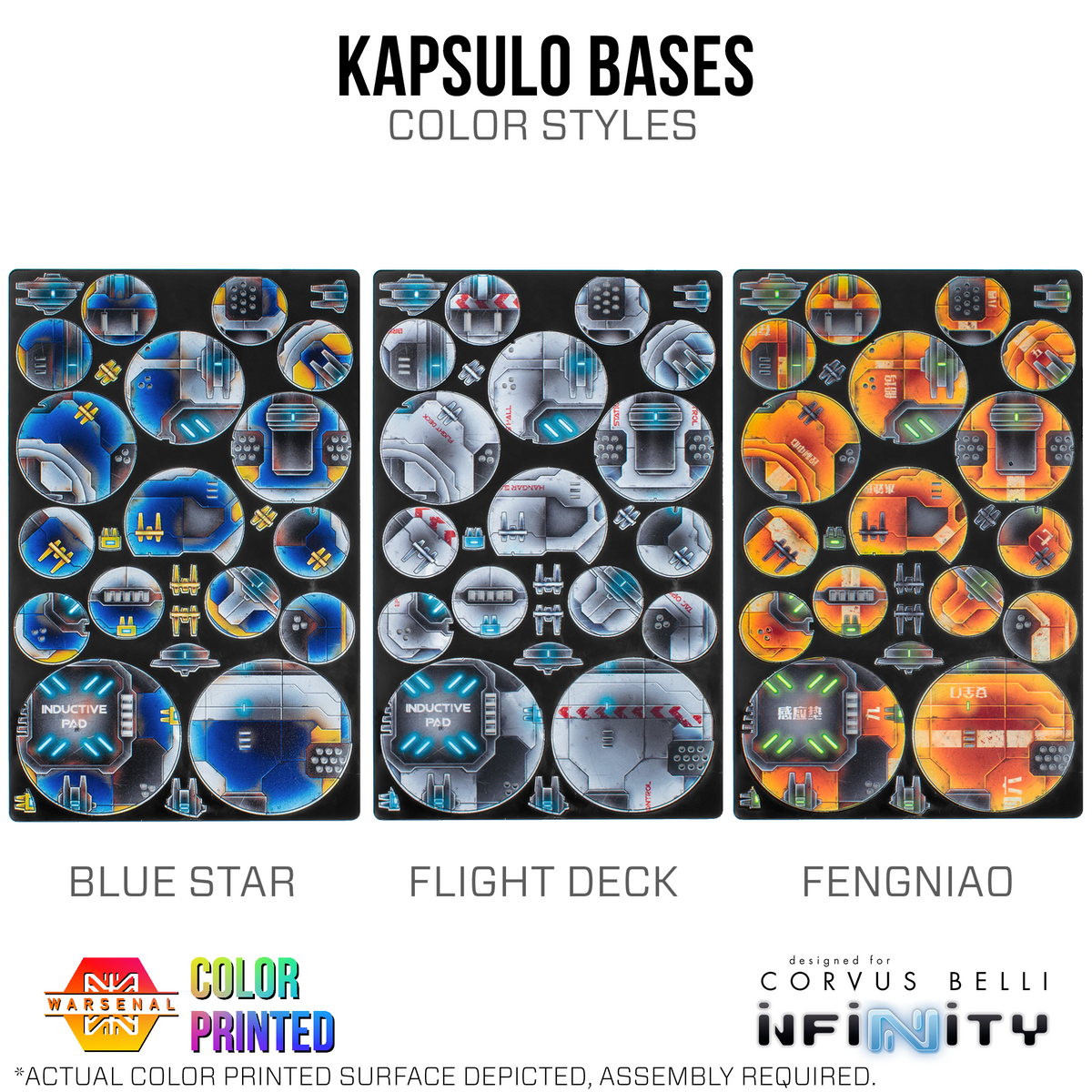 Bases Kapsulo [Impresas en color]