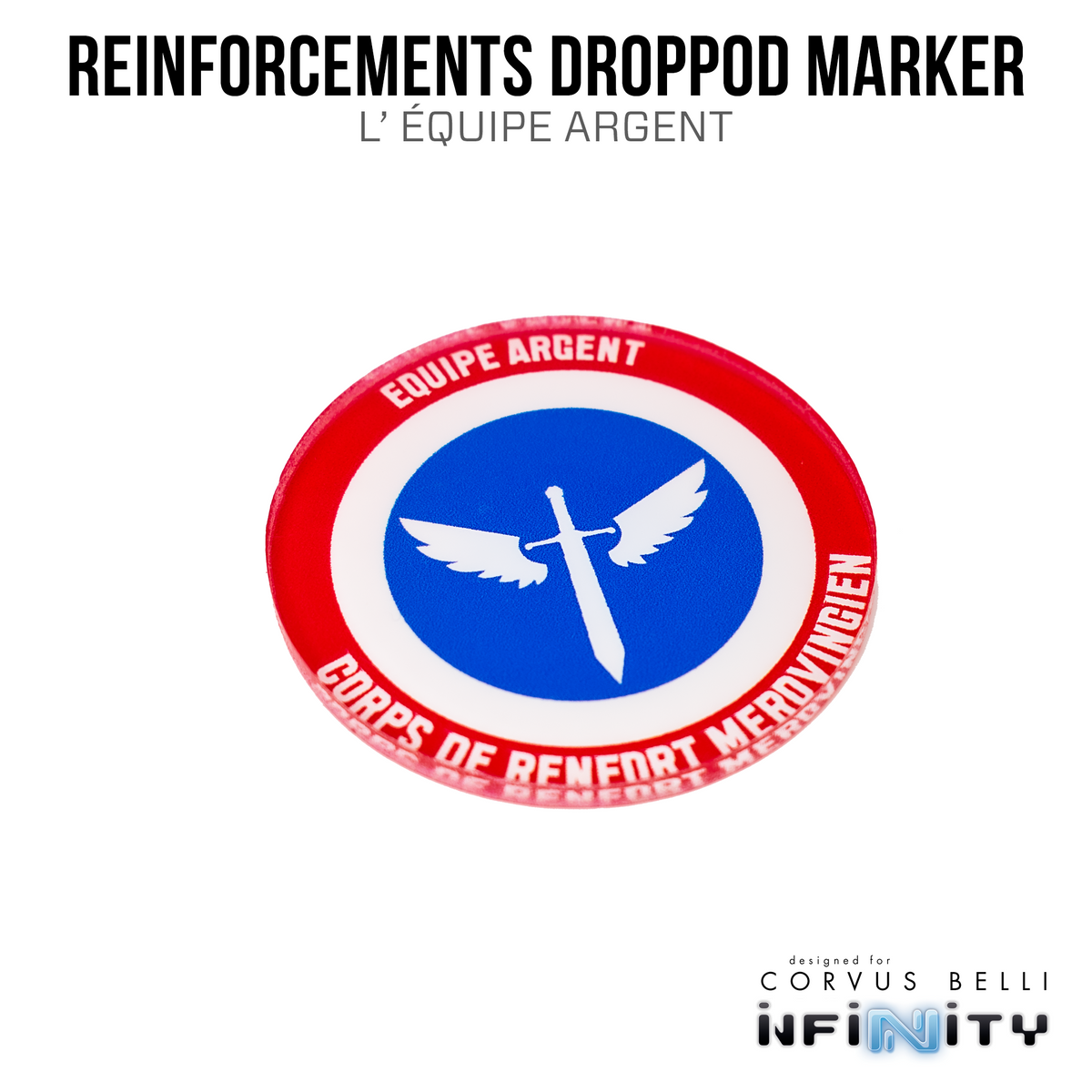 Reinforcements DropPod Marker (L’ Équipe Argent)