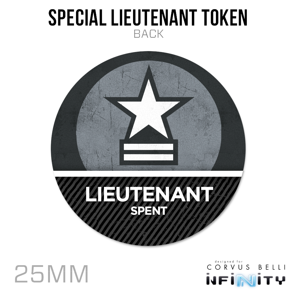 Infinity N5 Acrylic Token: Lieutenant Special Order