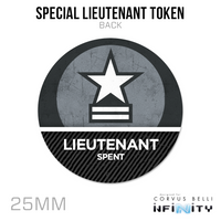 Infinity N5 Acrylic Token: Lieutenant Special Order
