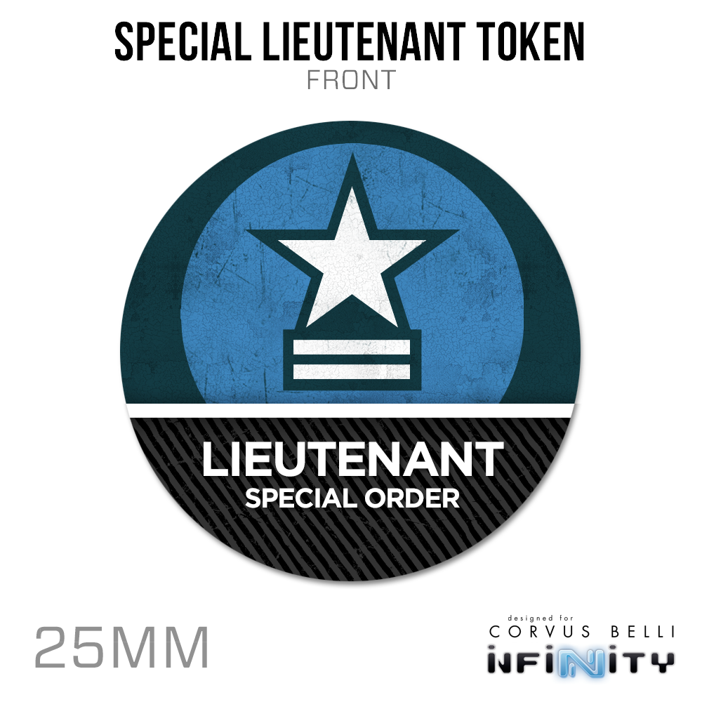 Infinity N5 Acrylic Token: Lieutenant Special Order