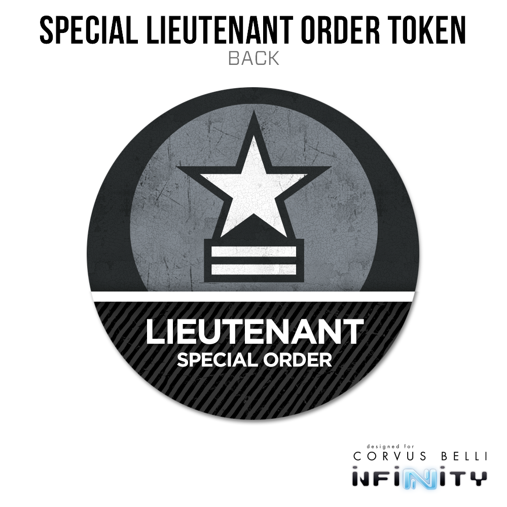 Infinity N5 Acrylic Token: Lieutenant Special Order