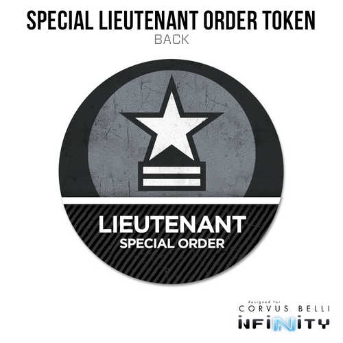 Infinity N5 Acrylic Token: Lieutenant Special Order