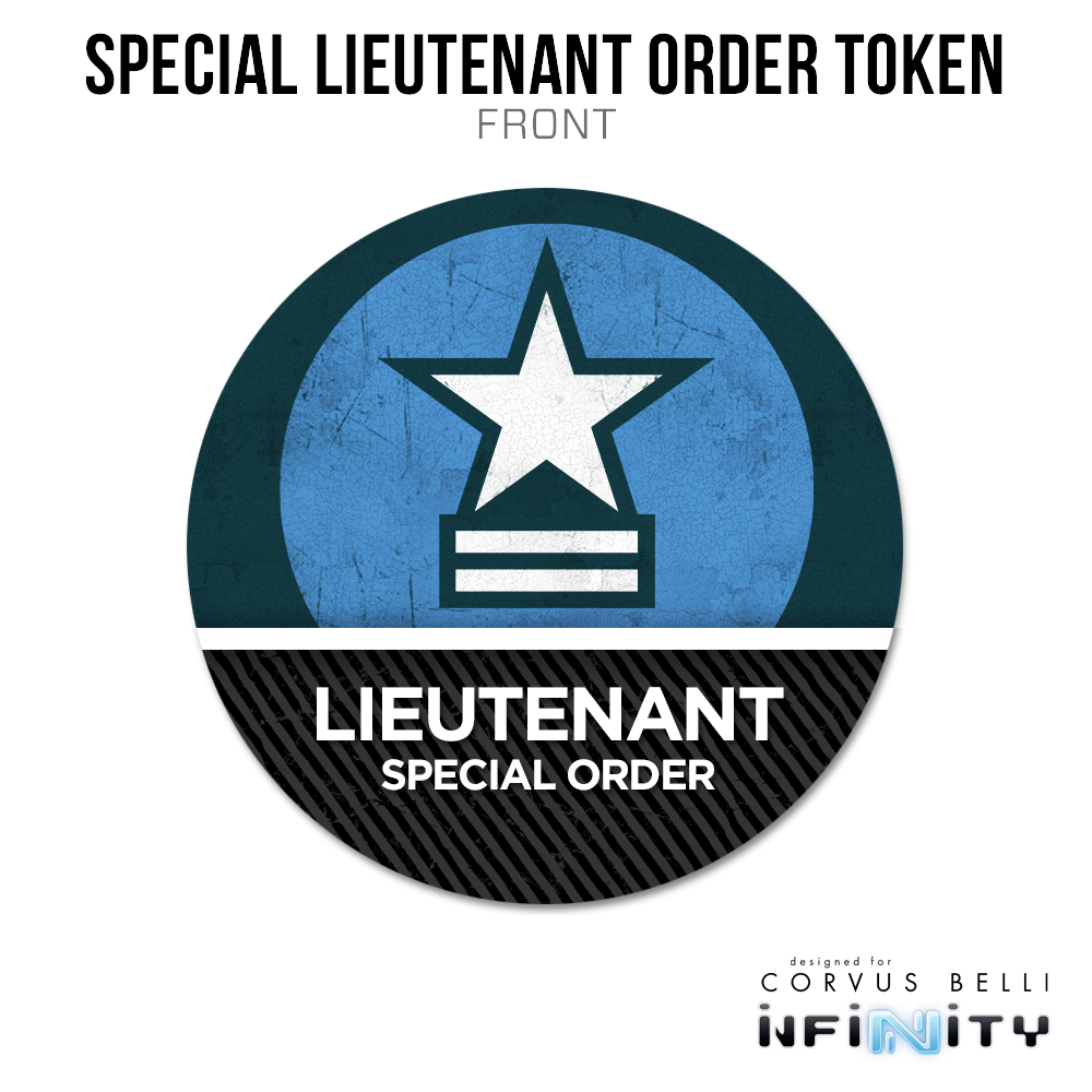 Infinity N5 Acrylic Token: Lieutenant Special Order