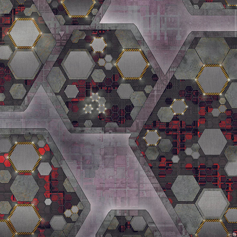 Mats By Mars: Quinfinity Ruby Tabletop Mat (48x48")