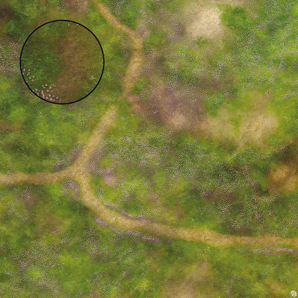 Mats By Mars: Cherry Blossom Crossroad Tabletop Mat (36" x 36")