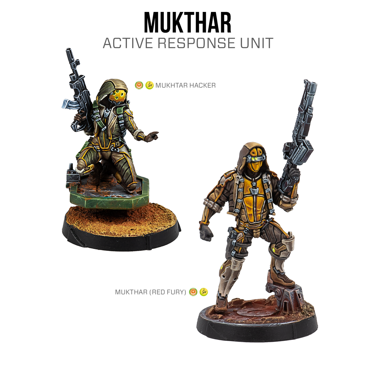 Mukthar, Active Response Unit [JANUARY PRE-ORDER]