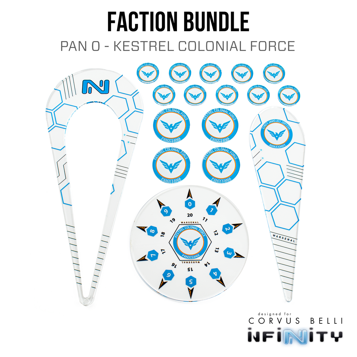 Infinity Faction Bundle: Kestrel Colonial Force