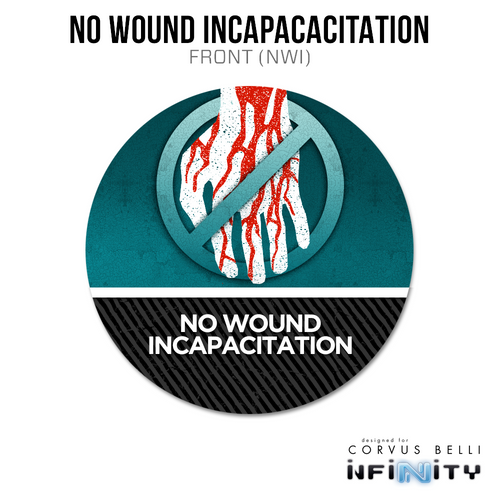 Infinity N5 Acrylic Token: No Wound Incapacitation