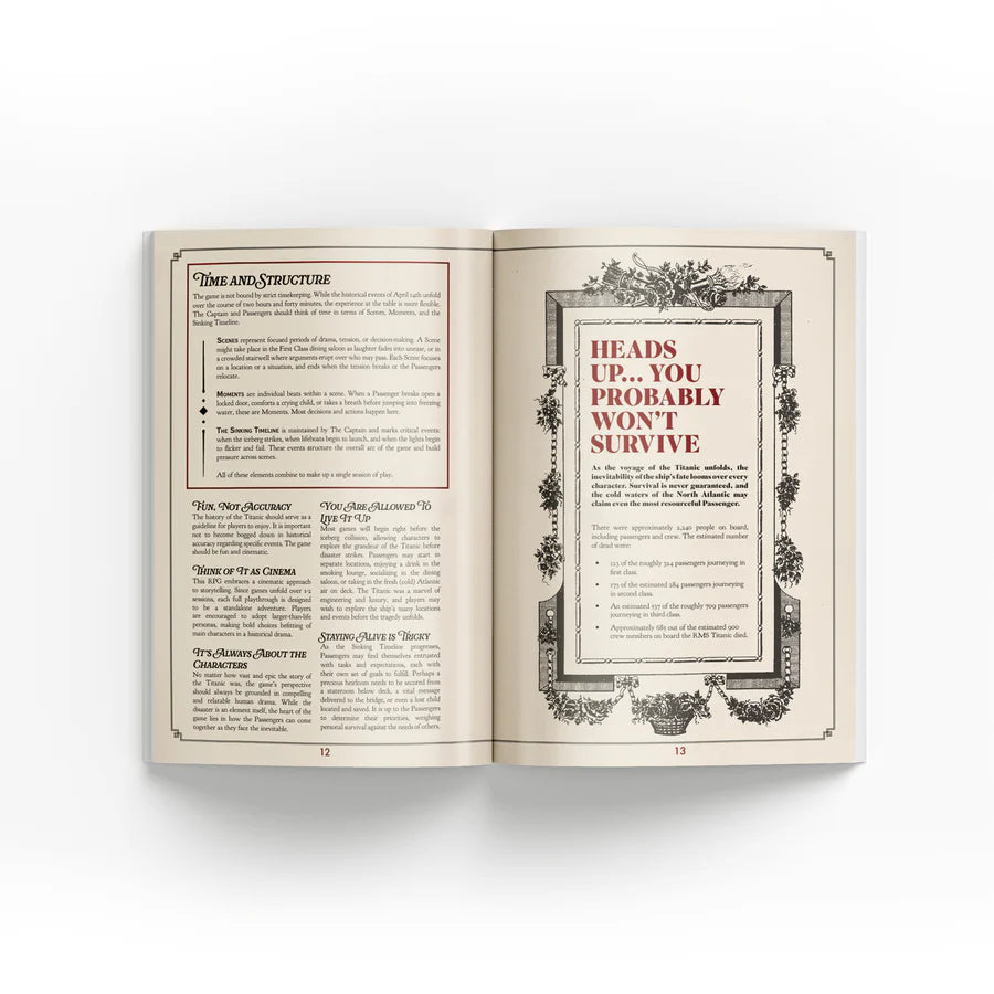 Titanic The Tabletop Roleplaying Game Core Book