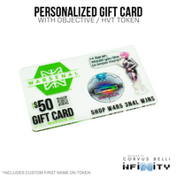 Warsenal Personalized Giftcard