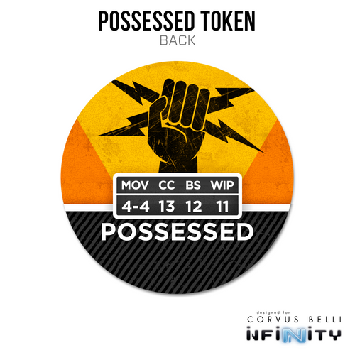Infinity N5 Acrylic Token: Possesed