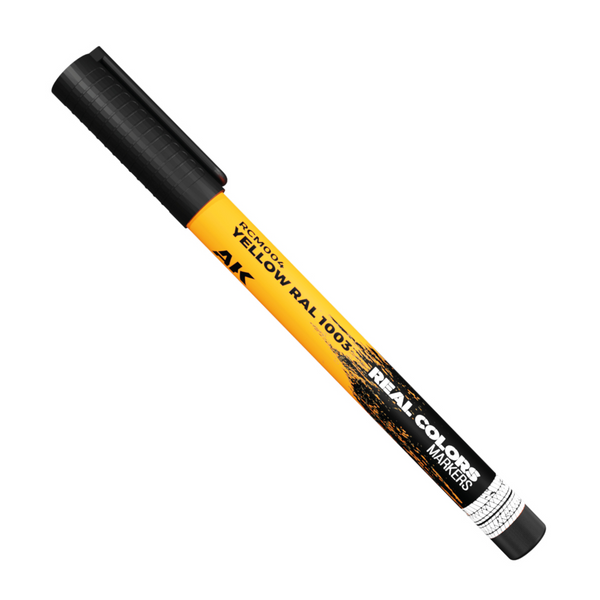 AK REAL COLORS Markers: Yellow RAL 1003