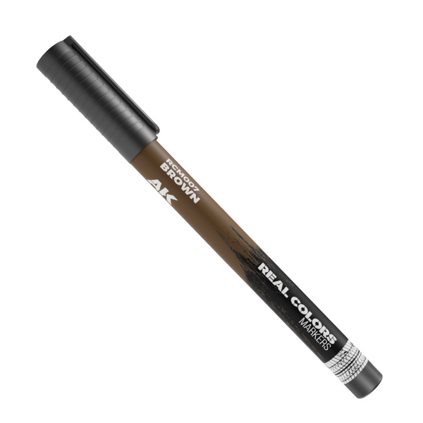AK REAL COLORS Markers: Brown
