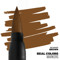 AK REAL COLORS Markers: Brown