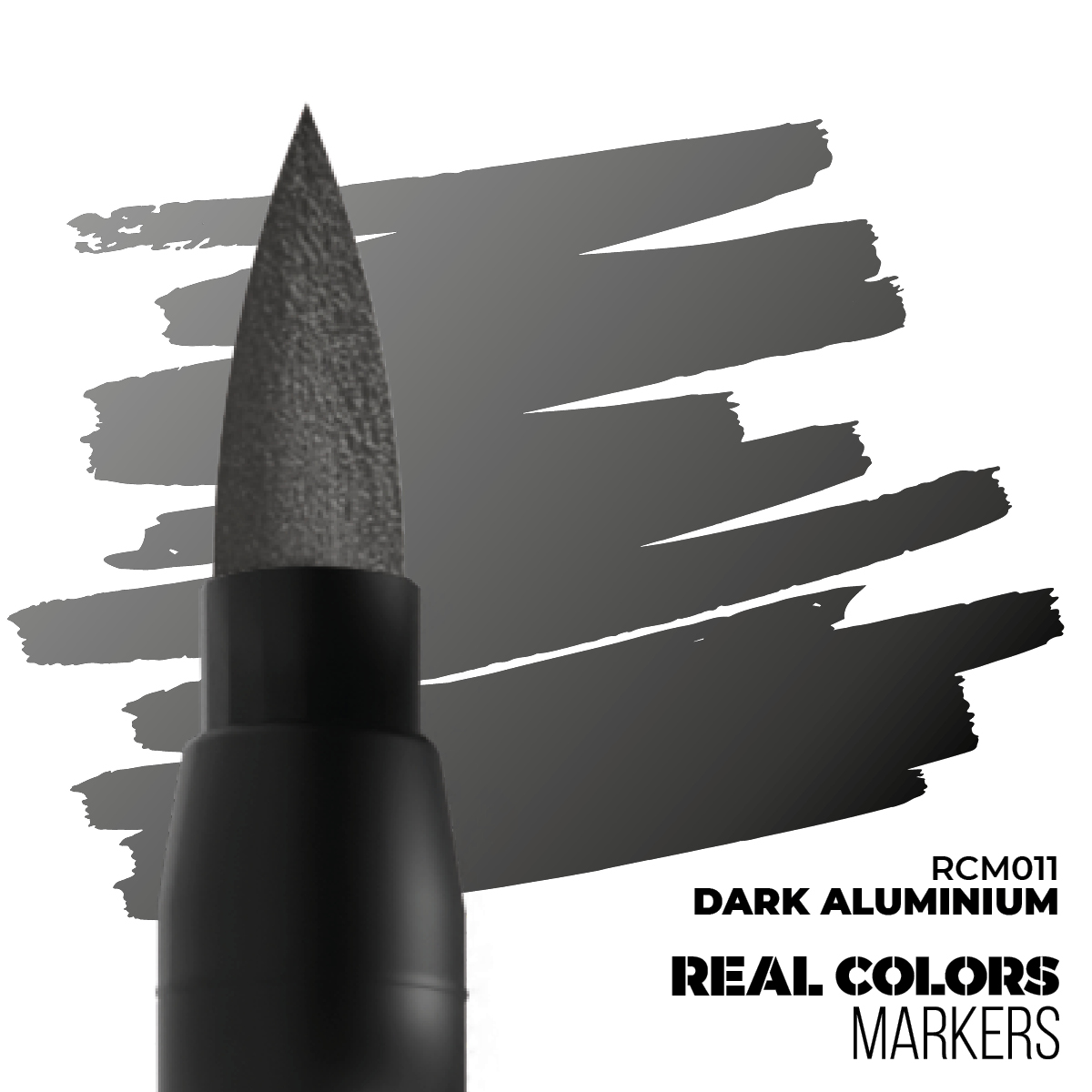 AK REAL COLORS Markers: Dark Aluminum