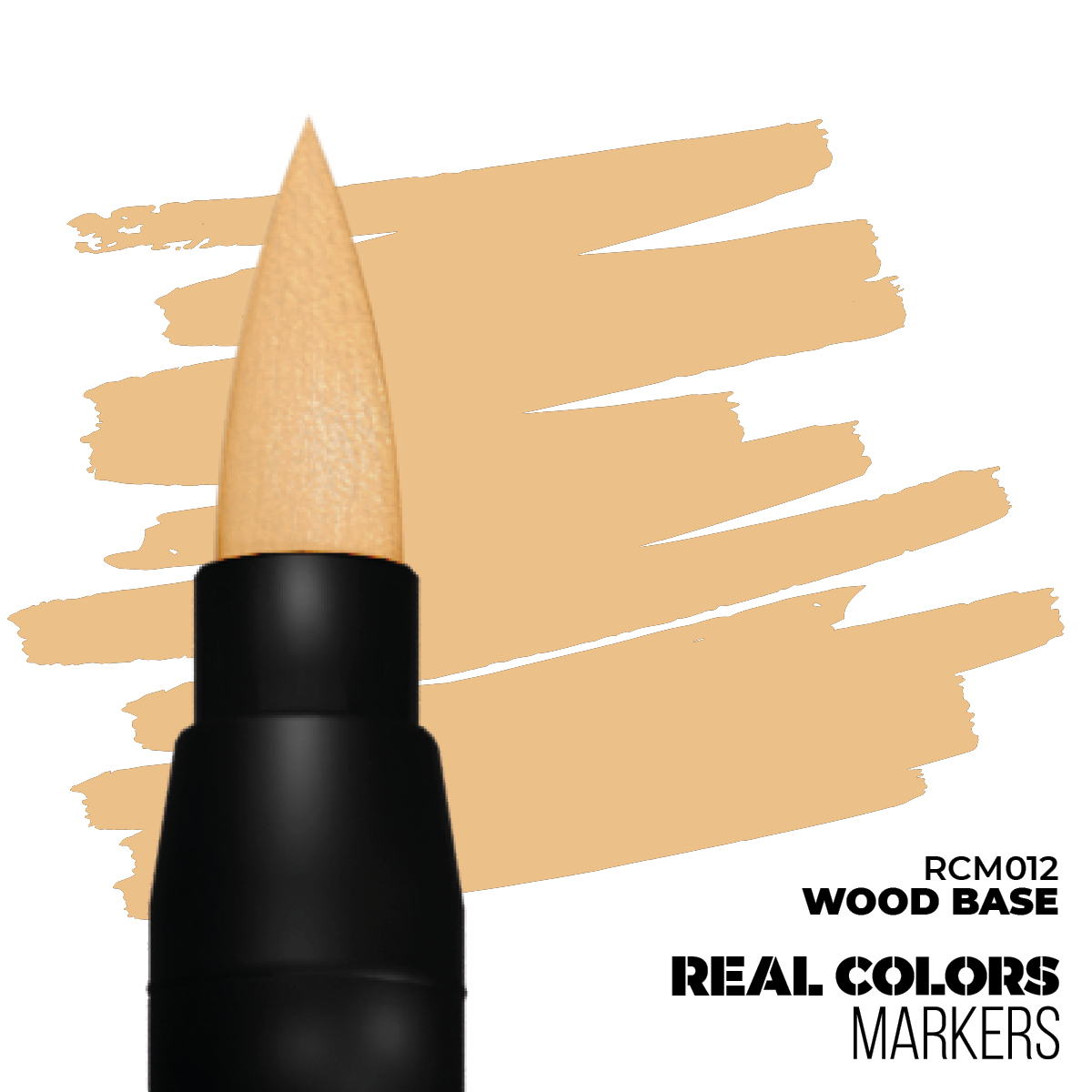 AK REAL COLORS Markers: Wood Base