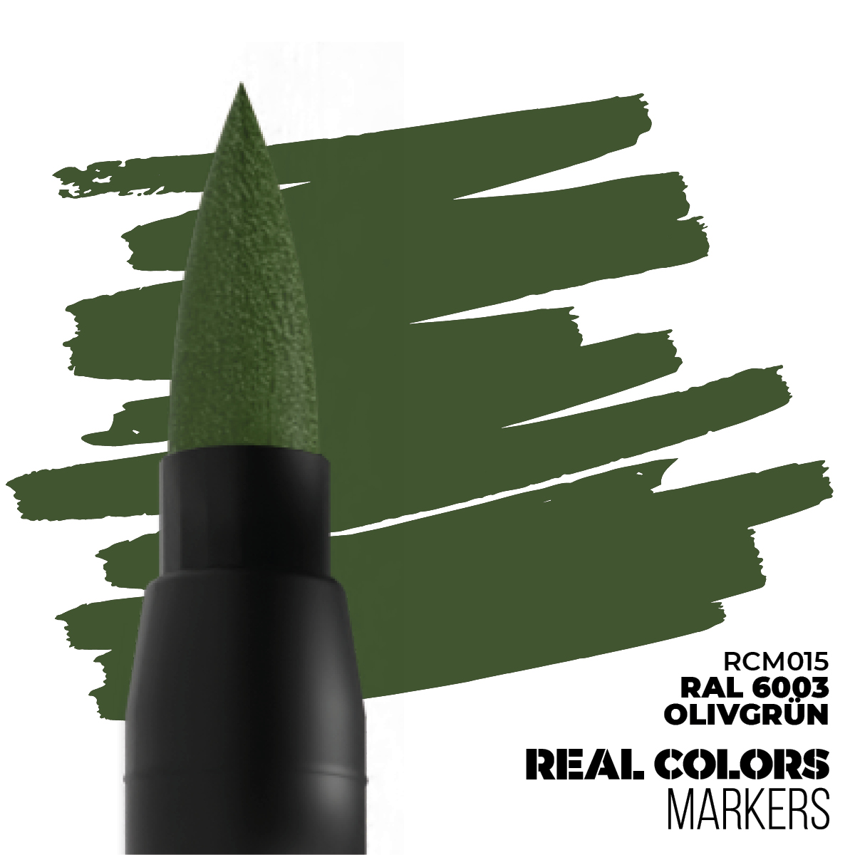 AK REAL COLORS Markers: Olivgrun RAL 6003