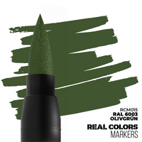 AK REAL COLORS Markers: Olivgrun RAL 6003