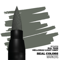 AK REAL COLORS Markers: Hellgrau-Light Grey RAL 7009