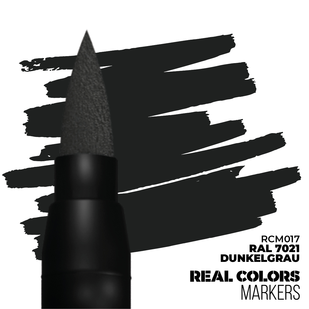 AK REAL COLORS Markers: Dunkelgrau RAL 7021