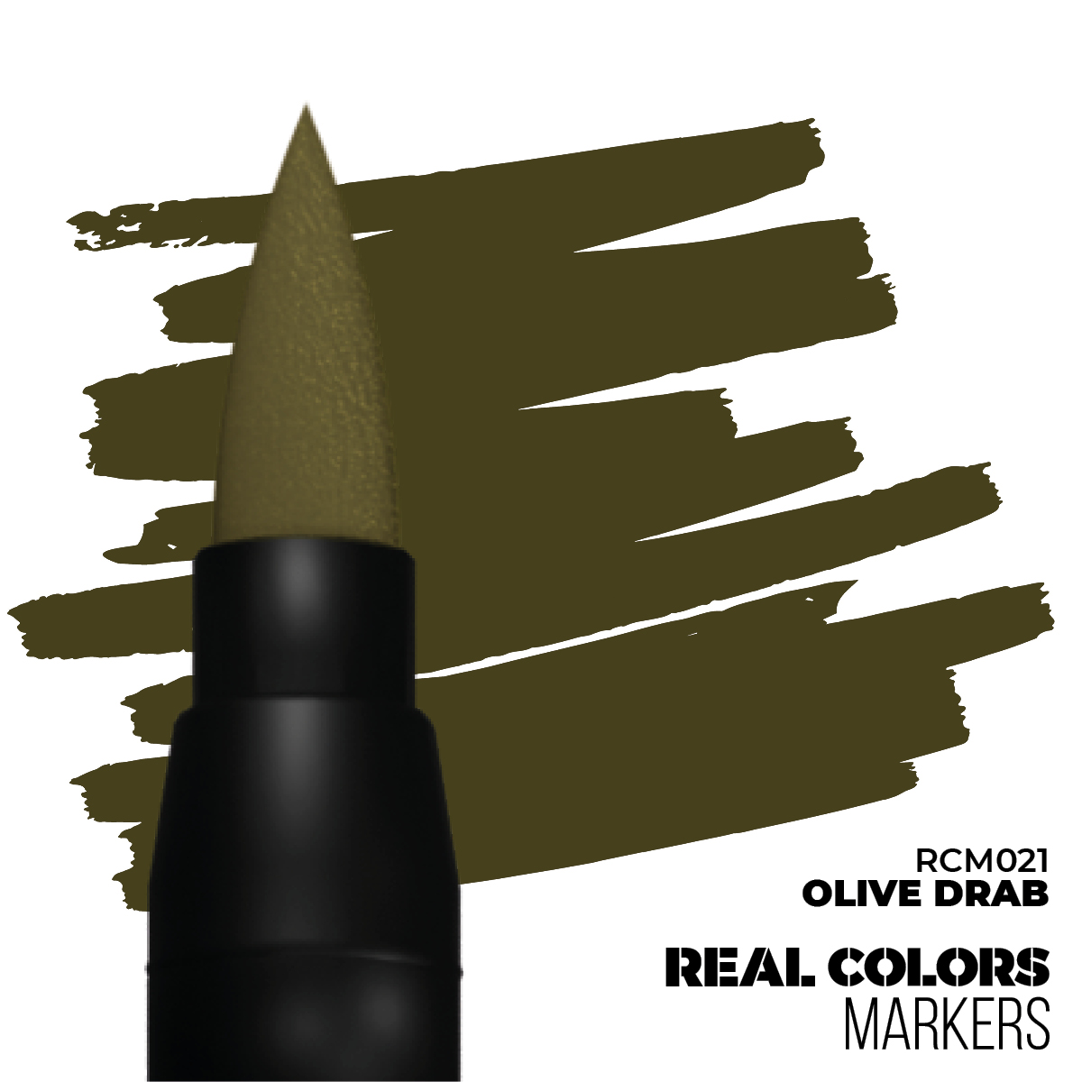 AK REAL COLORS Markers: Olive Drab
