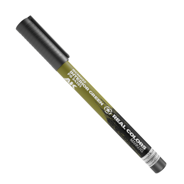 AK REAL COLORS Markers: Interior Green FS 34151