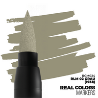 AK REAL COLORS Markers: Grau RLM 02 (1938)