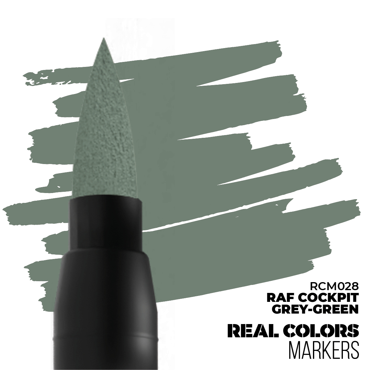 AK REAL COLORS Markers: RAF Cockpit Grey-Green