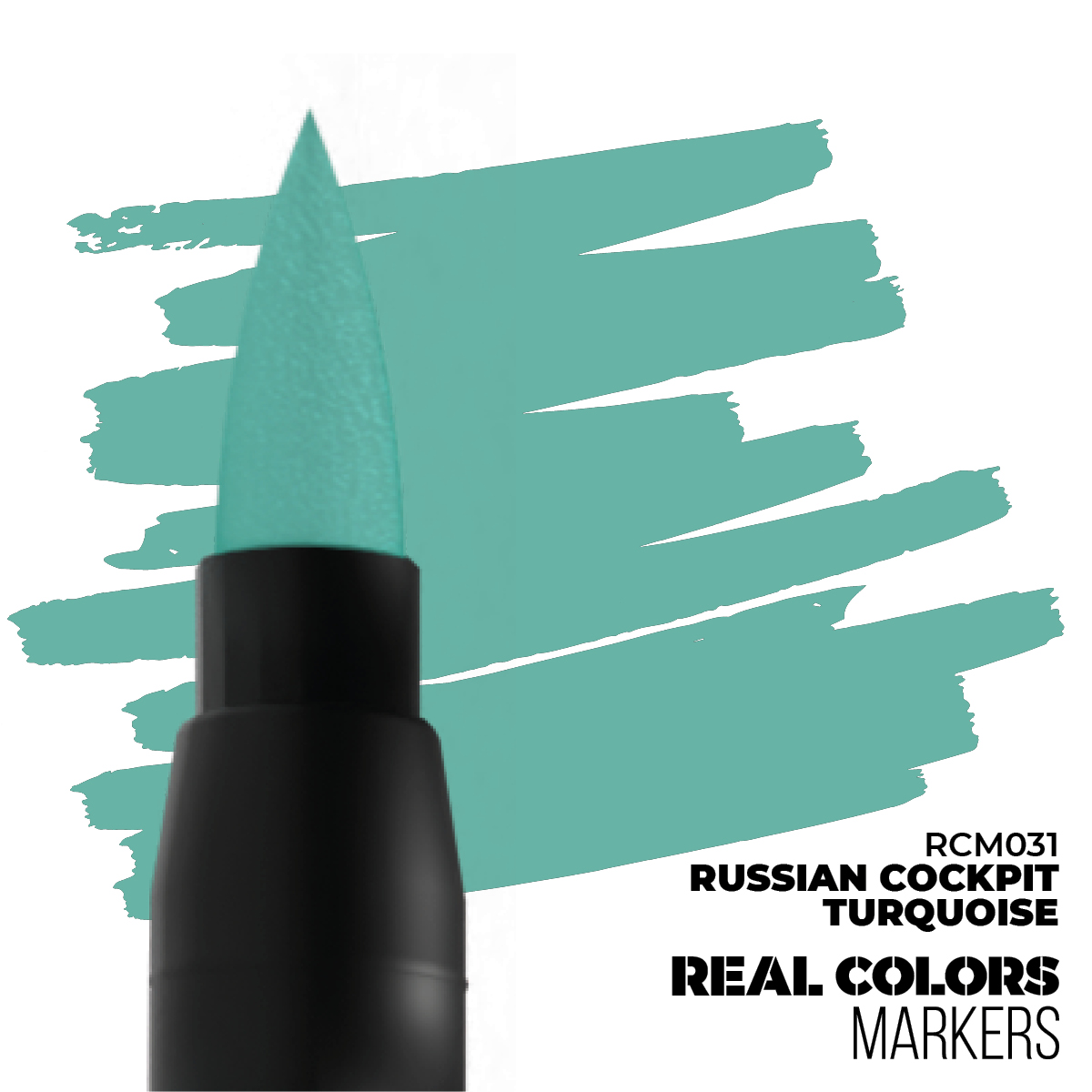 AK REAL COLORS Markers: Russian Cockpit Turquoise