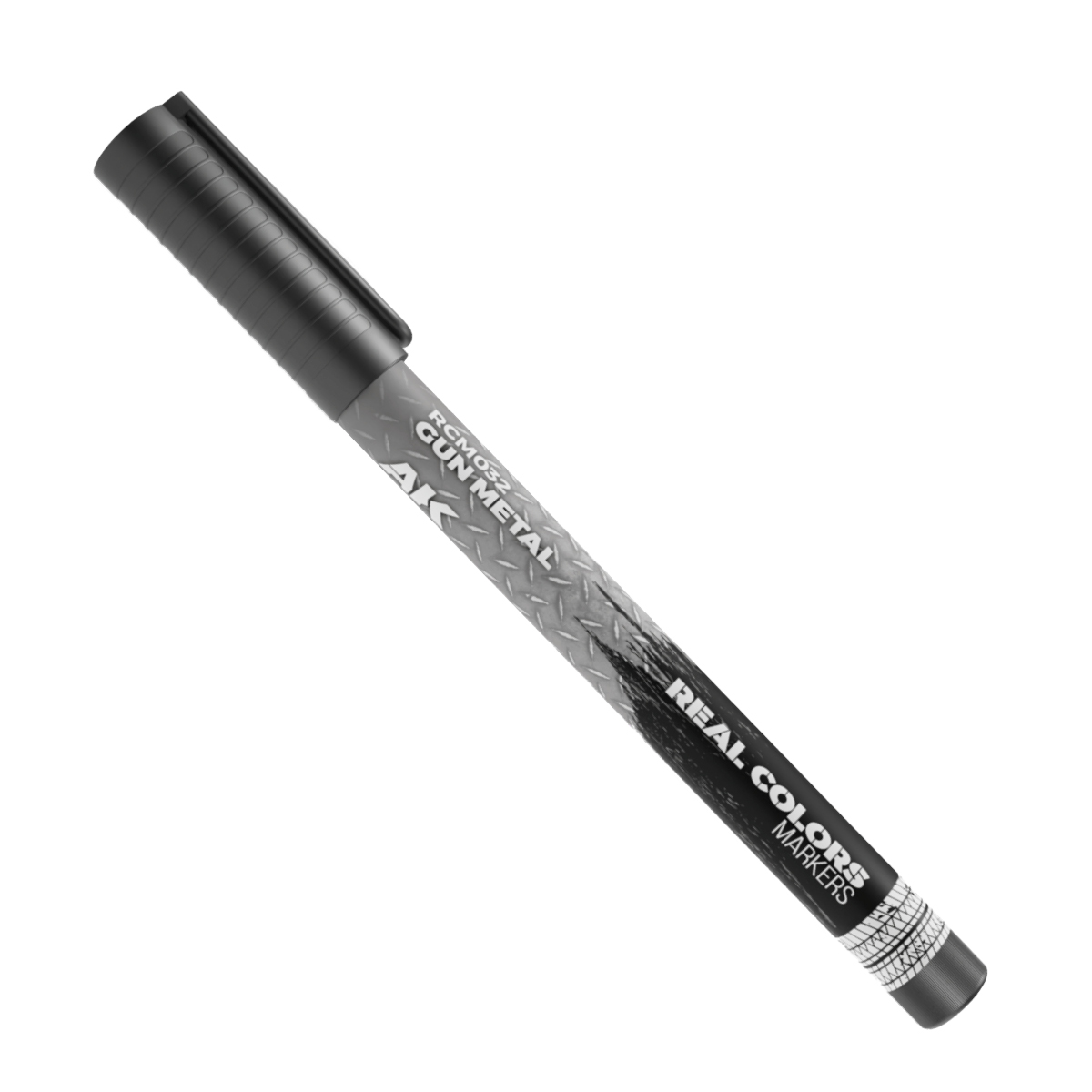 AK REAL COLORS Markers: Gun Metal