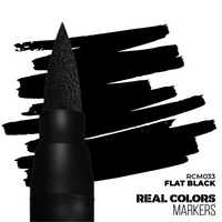 AK REAL COLORS Markers: Flat Black