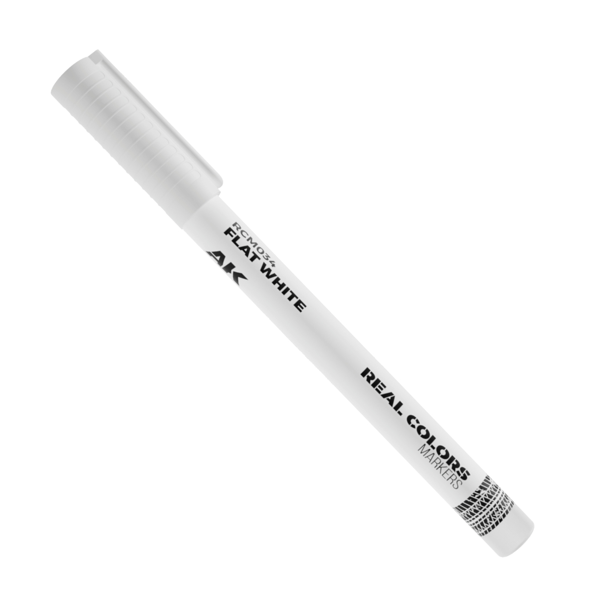 AK REAL COLORS Markers: Flat White