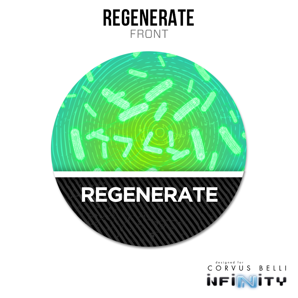 Infinity N5 Acrylic Token: Regenerate