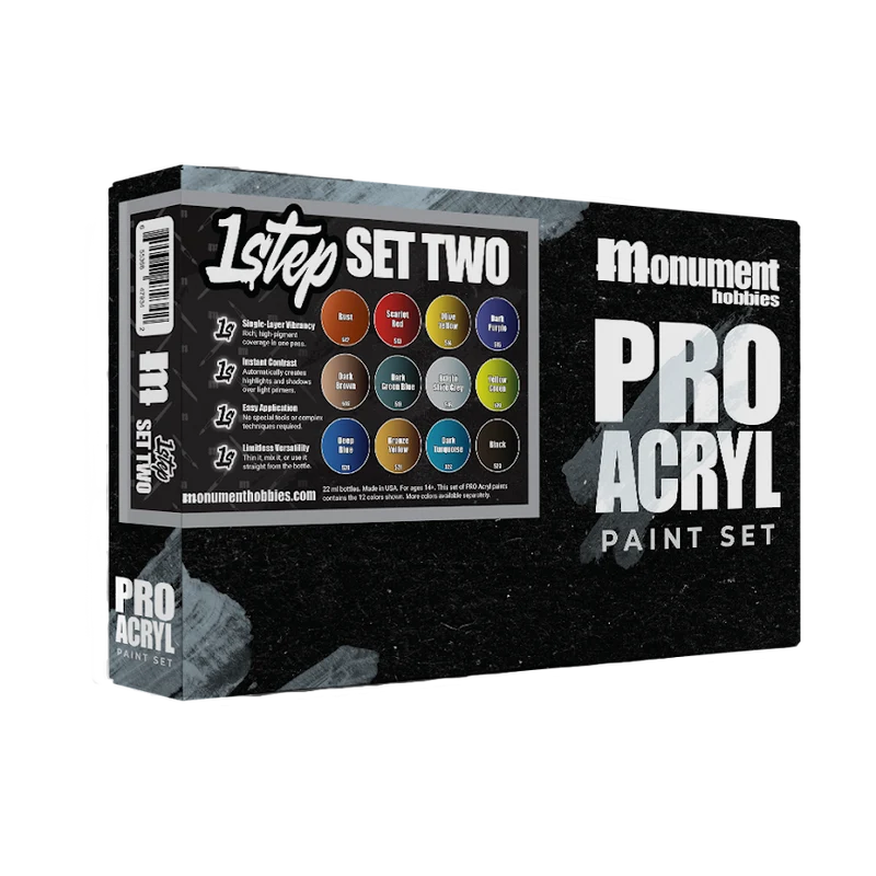 Pro Acryl 1-Step Paint Set #2