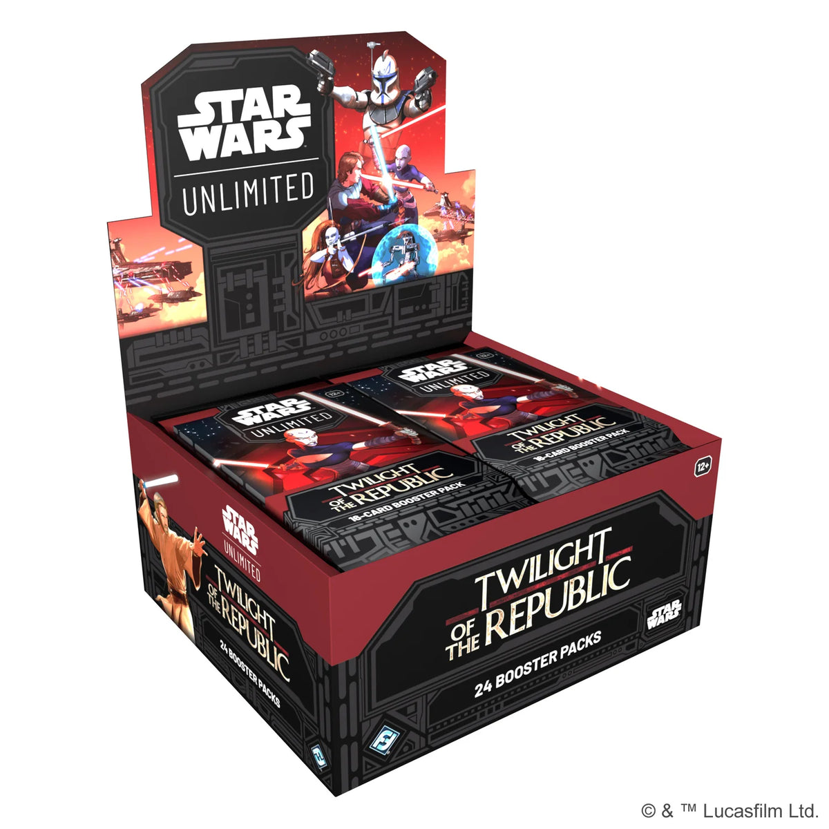 Star Wars: Unlimited Twilight of the Republic: Booster Display