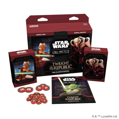 Star Wars: Unlimited Twilight of the Republic Two Player Starter Set