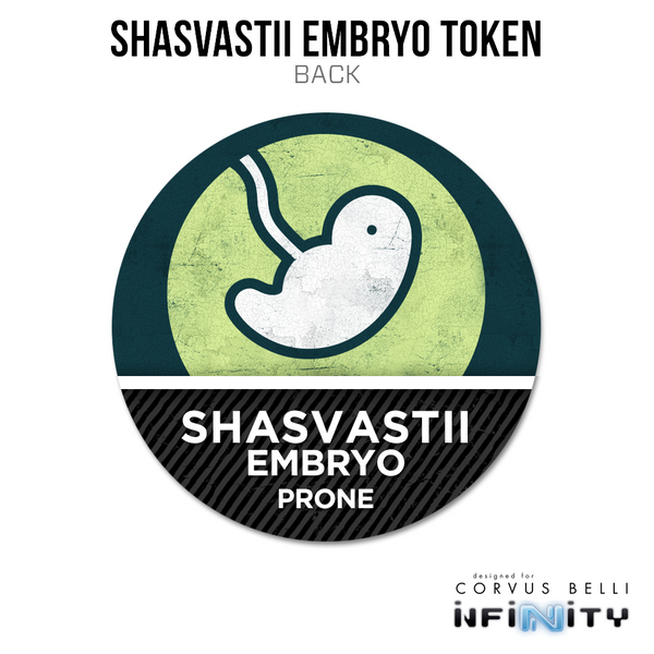 Infinity N5 Acrylic Token: Shasvastii Embryo