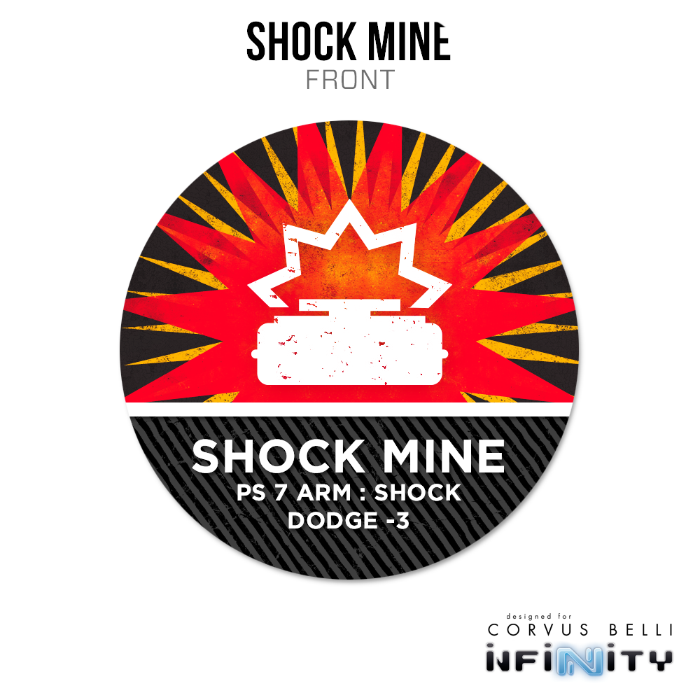 Infinity N5 Markers: Shock Mine