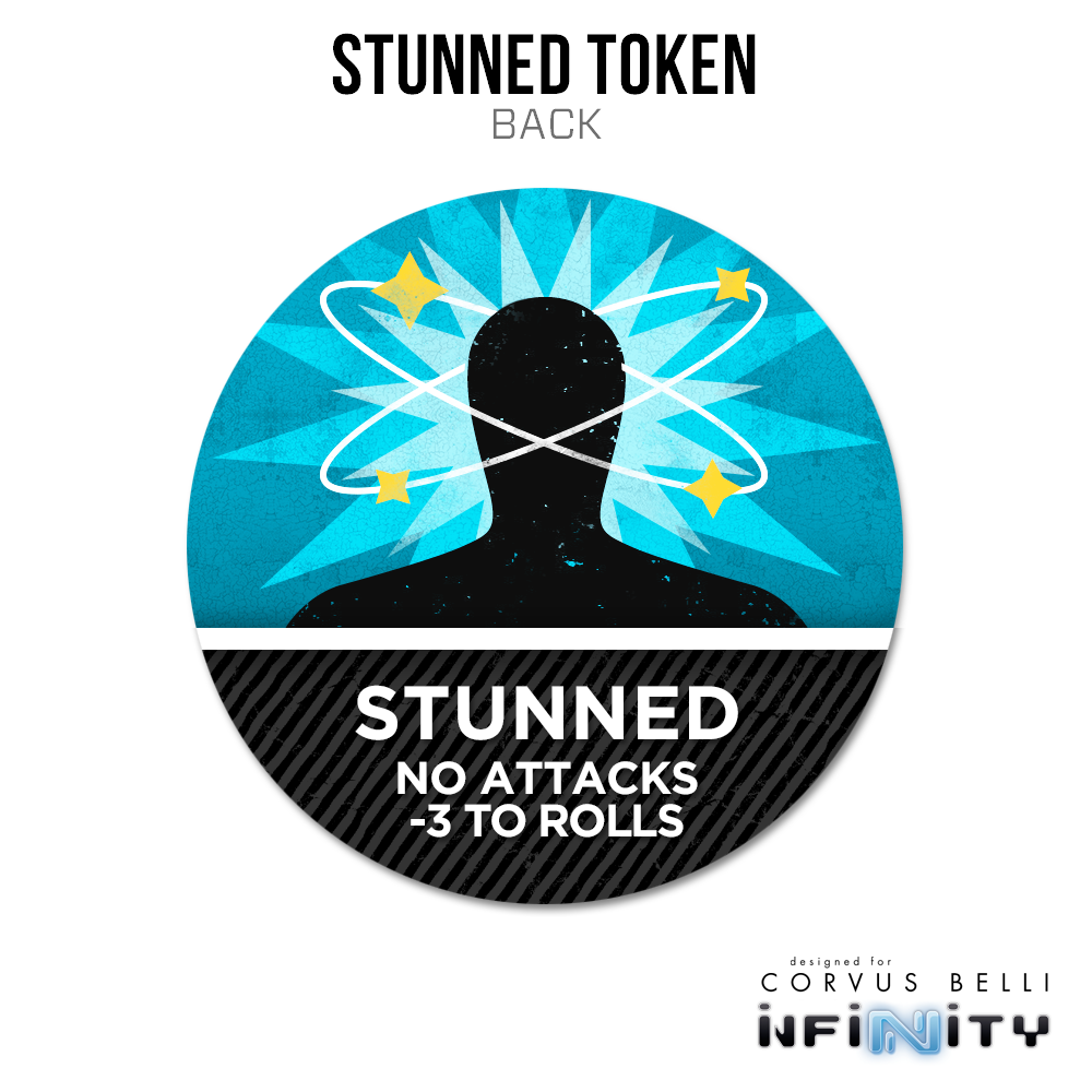 Infinity N5 Acrylic Token: Stunned