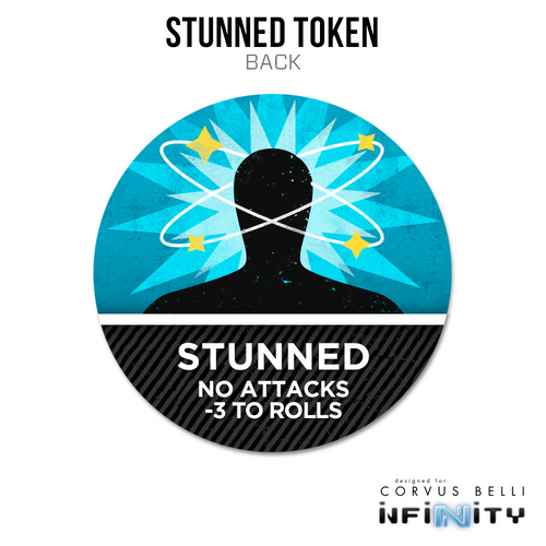 Infinity N5 Acrylic Token: Stunned